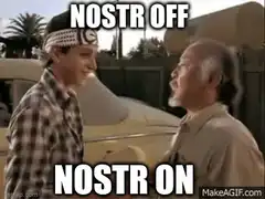 Nostr Off Nostr On
