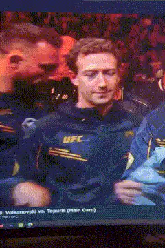 Mark Zuckerberg UFC Fight Night