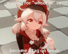 Paimon waiting for whsotak