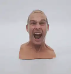 Screaming Head Bust