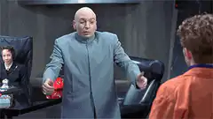 Dr. Evil explaining his plan