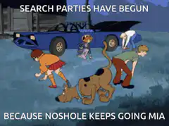 Scooby-Doo search parties