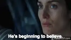 He's beginning to believe