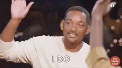 Will Smith says I do