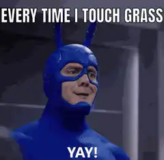 Every Time I Touch Grass Yay