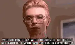 David Bowie skeptical face meme