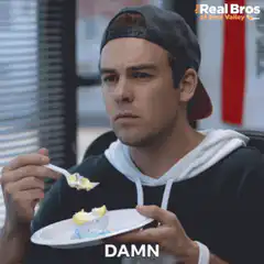 Real Bros of Silicon Valley eating cake damn that's deep