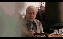 Michael Caine and Matthew McConaughey in Interstellar