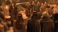 Legolas and Gimli pledge their weapons