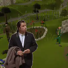 Vincent Vega confused in Runescape