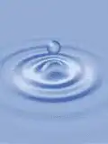 water drop ripple