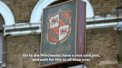 Winchester pub toast Supernatural