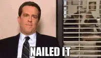 Michael Scott Nailed It