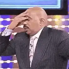 Steve Harvey facepalm