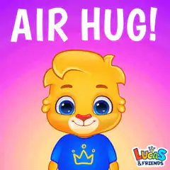 Lucas the Lion Air Hug