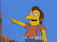 Nelson Laughs Weeb