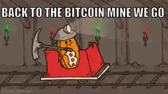 Bitcoin mine we go