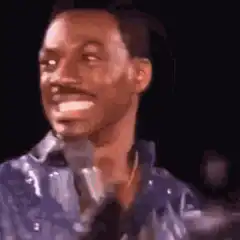 Eddie Murphy laughing
