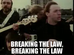 Breaking the Law band members