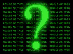 Riddle Me This Question Mark