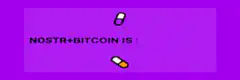 Nostr and Bitcoin is love