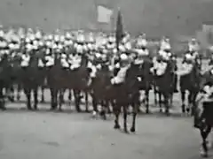 Cavalry parade marching