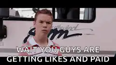 Will Poulter Wait You Guys Are Getting Likes and Paid