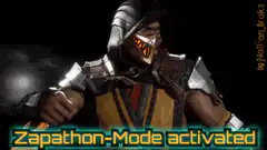 Scorpion explodes in Zapathon-Mode