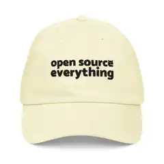 open source everything dad hat