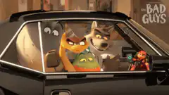 The Bad Guys characters put on sunglasses