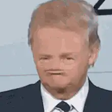 Donald Trump head bobbing and smiling