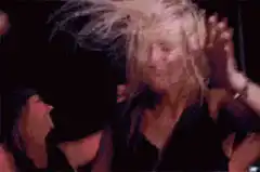 crowd dancing at concert
