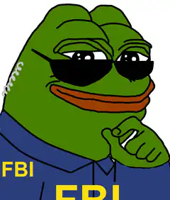 FBI Pepe Frog
