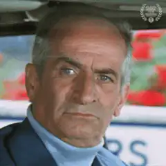 Louis de Funès suspicious look
