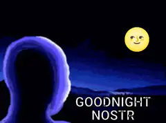 Goodnight Nostr laser eyes