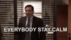 Michael Scott Stay Calm