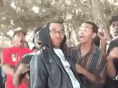 Guy holding head in shock