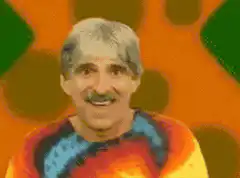 Mr. Rogers smiling