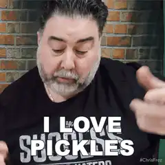 I Love Pickles Chris Frez