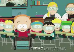 Jimmy jumpscares in class