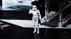 Stormtrooper waving