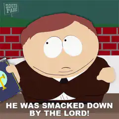 He Was Smacked Down By The Lord