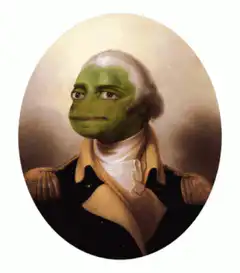 George Washington Pepe the Frog