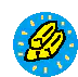 pixel art praying hands