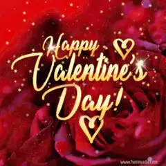 Happy Valentine's Day with Roses