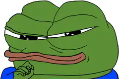 Pepe the Frog thinking