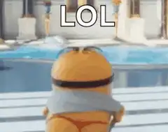 Minion dancing LOL
