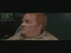 Fat man levitates and floats away