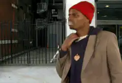 Dave Chappelle looking confused