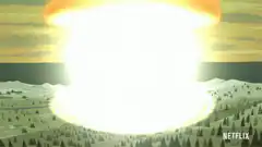 Nuclear explosion mushroom cloud